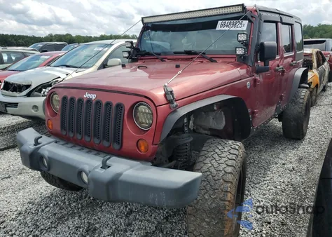 2012 Jeep Wrangler Unlimited Sport from USA, damaged, VIN 1C4BJWDG8CL212695